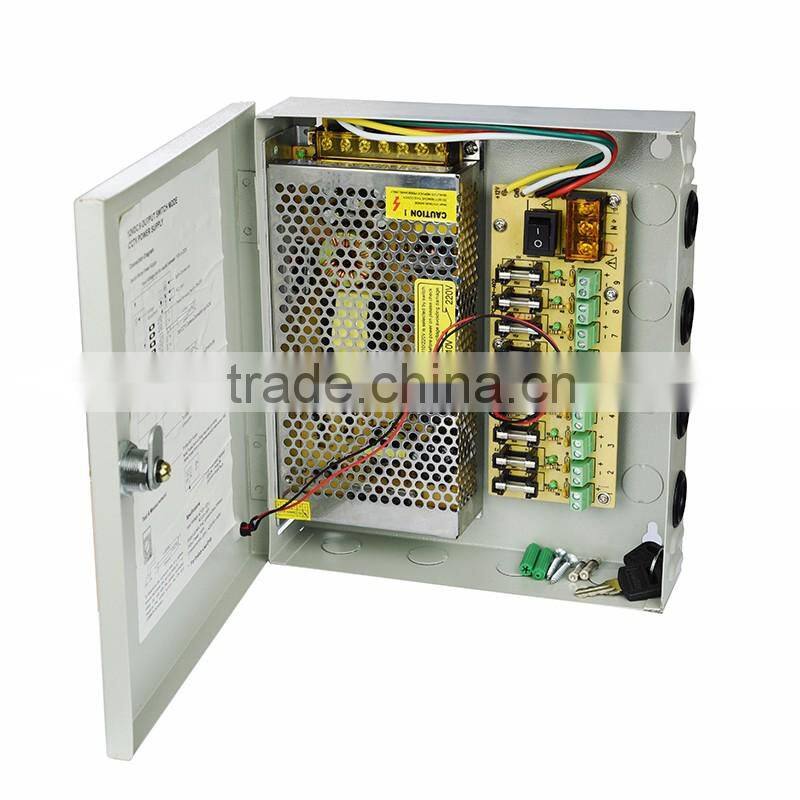 Transformer power supply, 12v 180w constant voltage power supply for CCTV camera security components