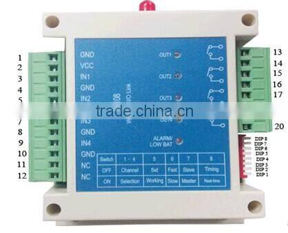 2015 NiceRF Alibaba China Wireless Switch Remote Controller Wireless Switch Module Shenzhen Remote Control Switch