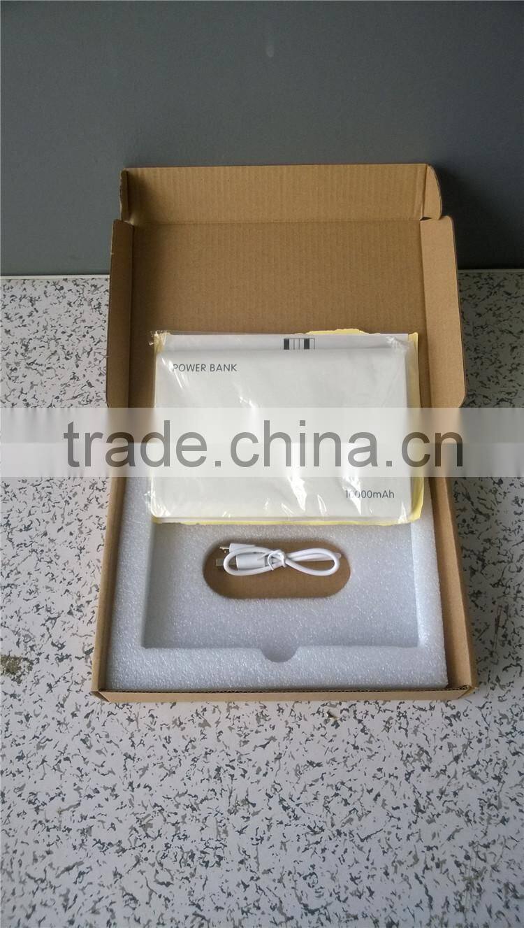 High qualitiy slim 10000mah portable charger,10000mah external usb charger 10000mah