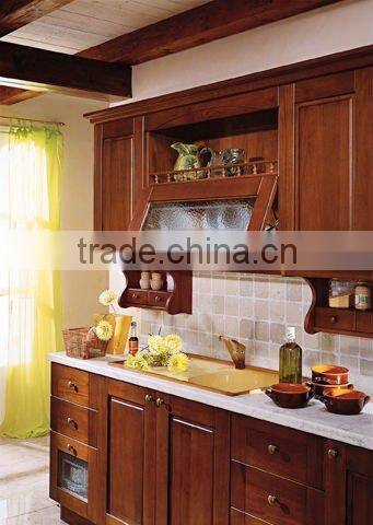wooden kitchen cabinet with plywood carcass