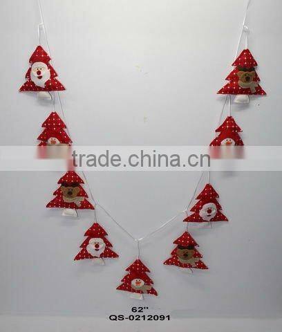 Trendy felt ornament stage decoration for christmas