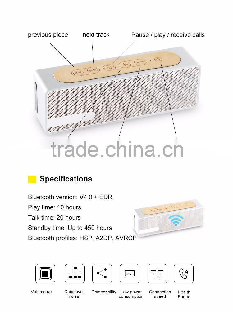 Small Portable Wireless Stereo Subwoofer Speaker