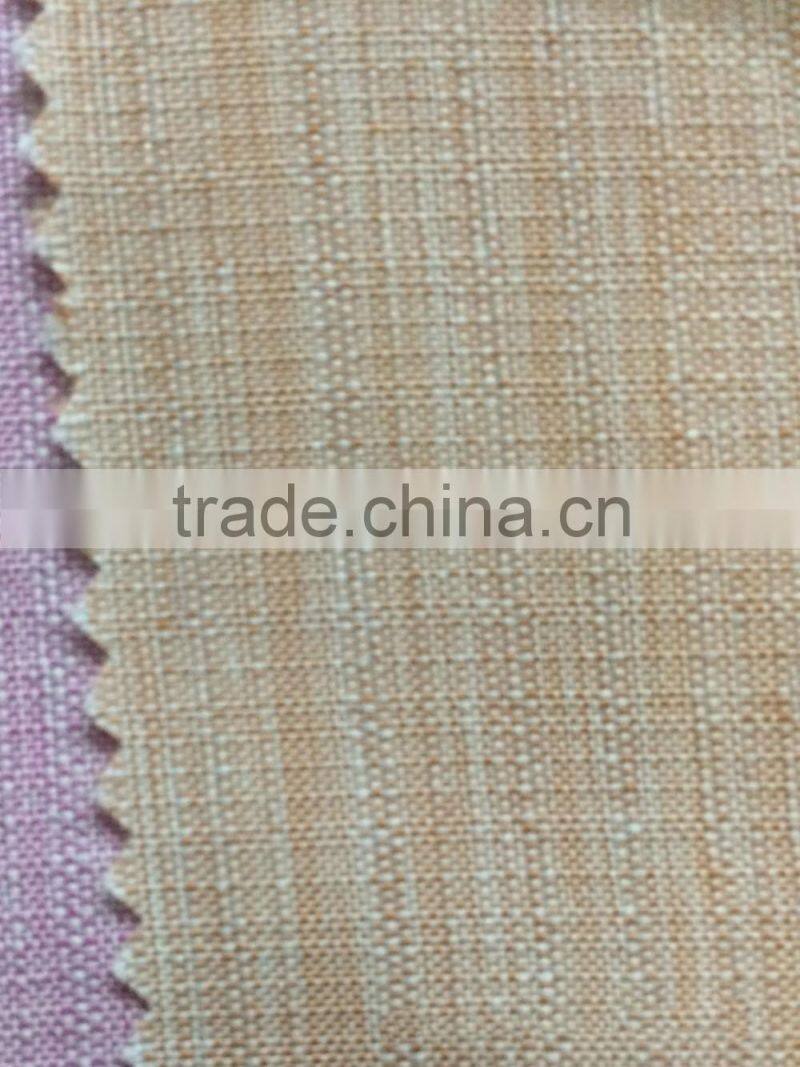 Wholesale High-end Linenette 100% Polyester Fabric