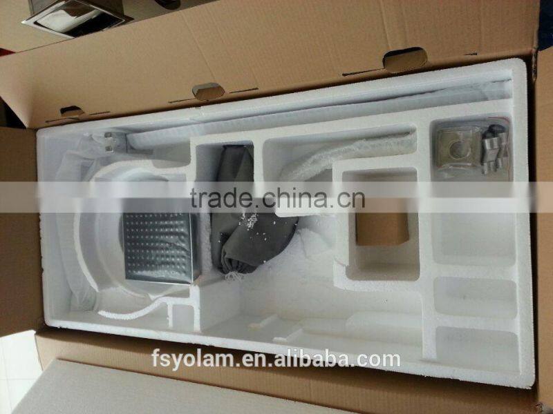 new design chromed copper shower set/shower mixer