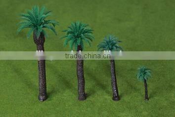 mininature architectural scale model tree, model palm tree, model palm tree in plastic tree ,PT-19