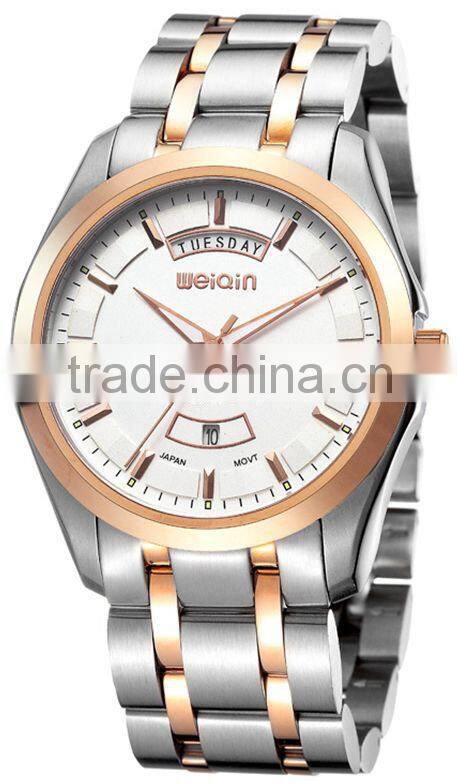 Men date day multi fuctional OEM dial wholesale Wrist watch