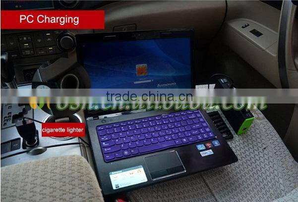 Unique in style- 12V 13600mAh Mini Jump Starter lithium ion rechargeable battery for car with good BMS,200A-400A current