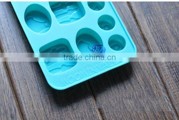 2016 donggguan tufeng eco-friendly food grade silicone ice cube with logo