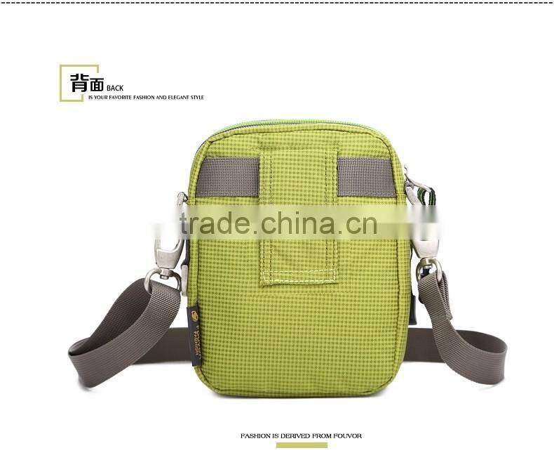 2016 Factory Colorful Custom logo Single Strape Shoulder Messenger Bags for Lady and Men