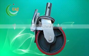 Polyurethane caster wheel used for scaffolding