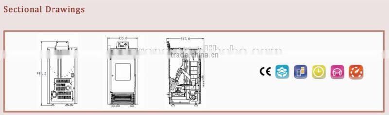 pellet stoves and fireplace apartments made in china