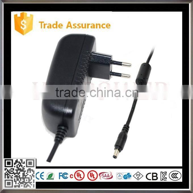 22.5W 15V 1.5A YHY-15001500 AC DC power supply ABS Housing UL approved