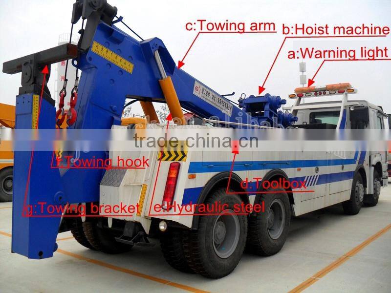 recovery truck / wrecker tow trucks for sale North Benz 8X4