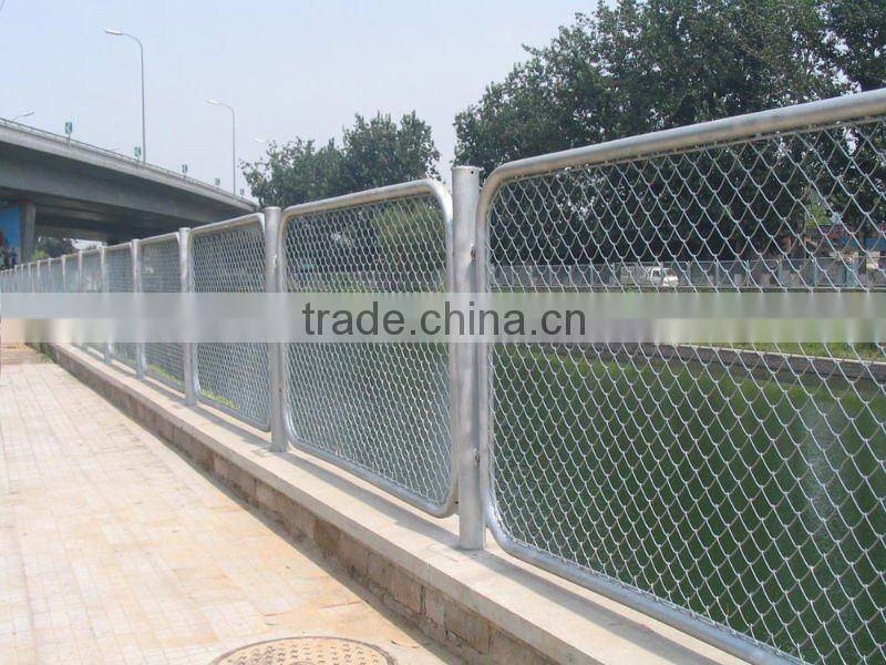 Metal sports netting