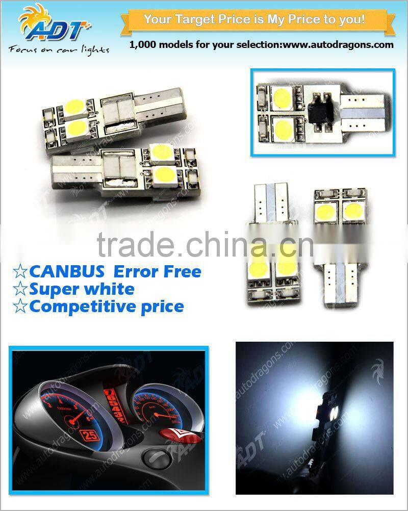Canbus T10 194 168 W5W 5630 6 LED SMD Car Side Wedge Light Bulb White