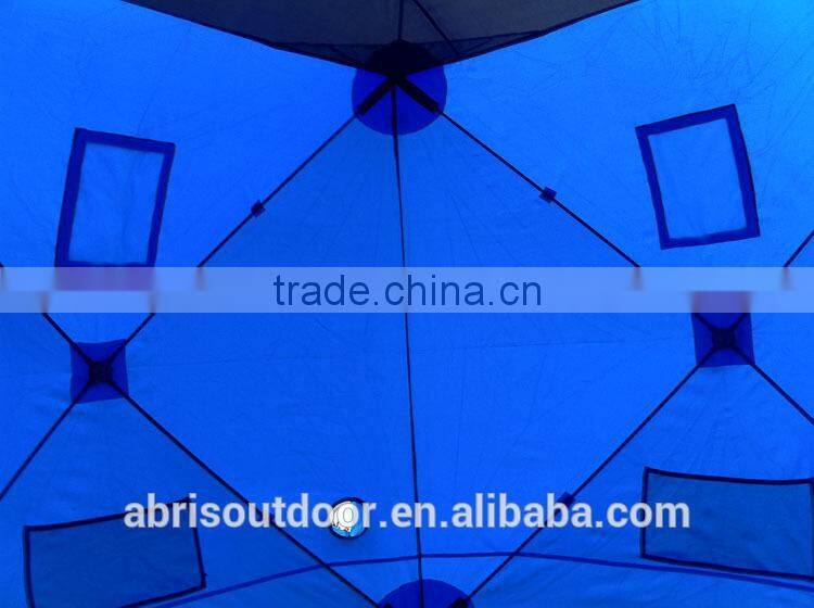 High quality 3 persons tent for winter fishing