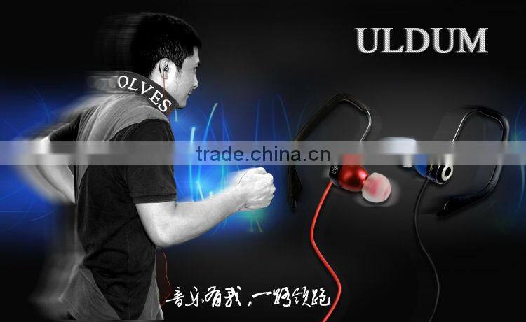 ULDUM metal in-ear earphone with microphone HIFI in ear earbuds for tablet
