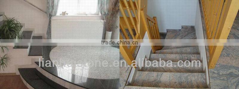 red granite stairs(steps)