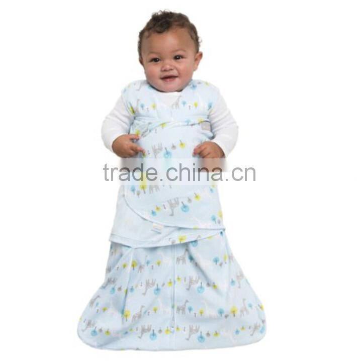 100% Cotton Adjustable Baby Swaddle Newborn Baby Muslin Blanket