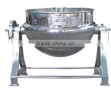 1500L steam heated jacket pan with mixer