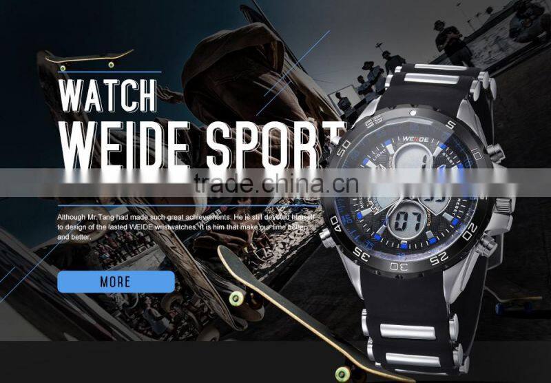 Guangzhou WEIDE scratch resistant smart watch stainless steel ladies digital watches