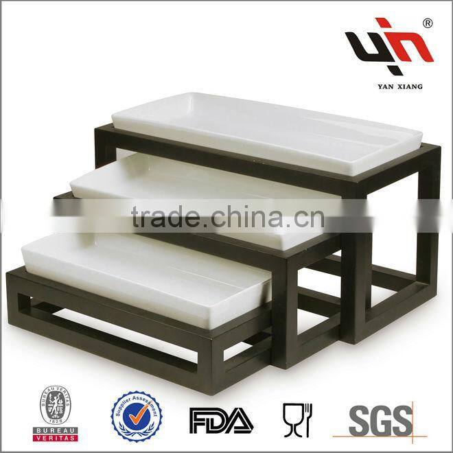 2014 New Designs Ceramic Serving Tray