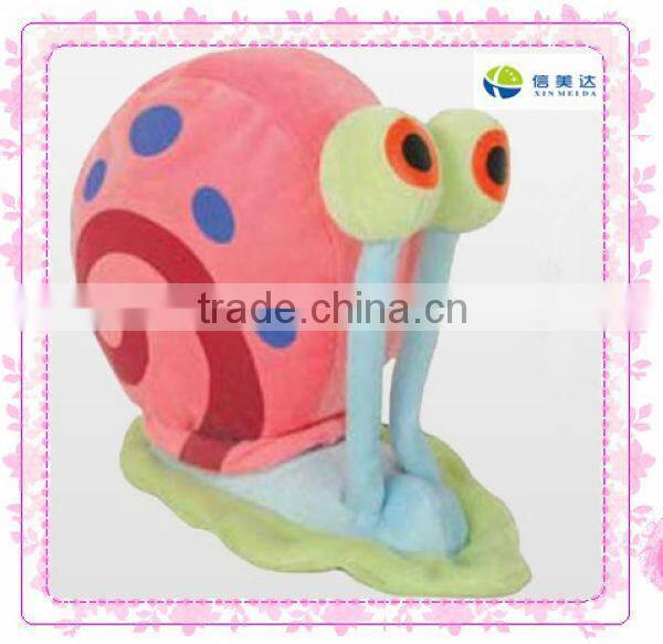 Beautiful plush snail toy