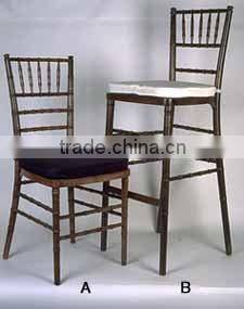 Top Quality Gold wooden chiavary barstool, bar chiavari chair