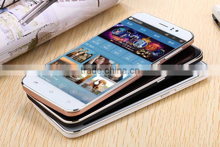 2016 hot Quad core 5 inch Android5.1 dual sim card telefonos moviles