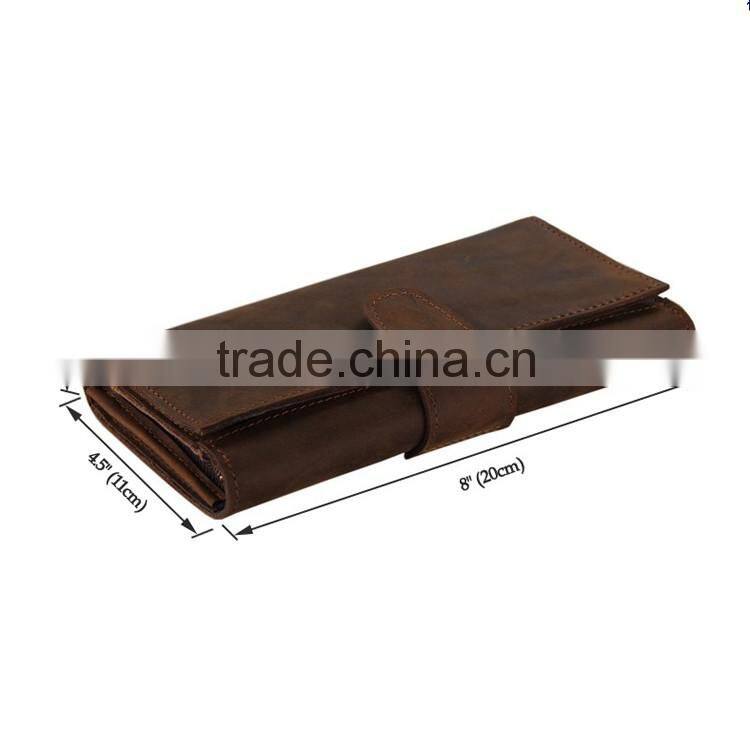 Business Casual Bifold Men's Genuine Leather Wallet