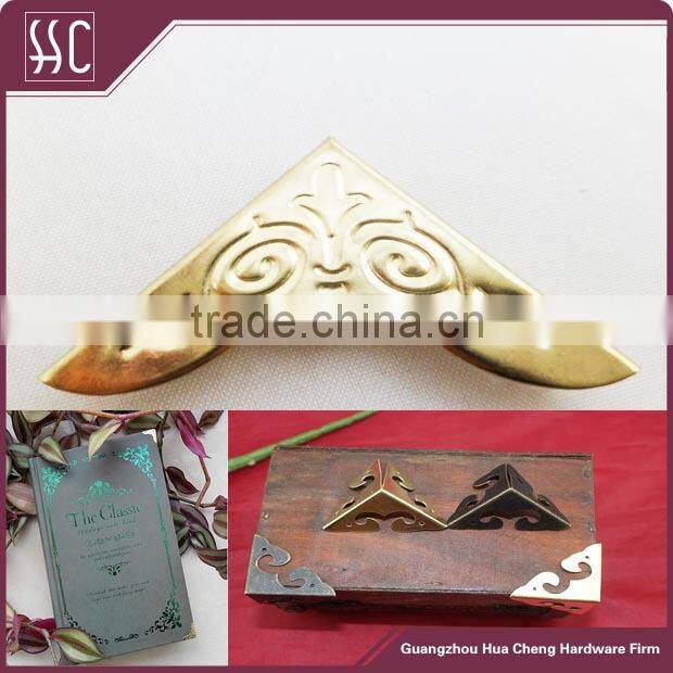 fashion metal bag corner decorative corner for purse/ notebook