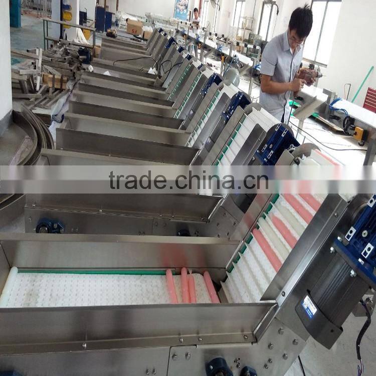 plastic incline belt conveyors for different industries