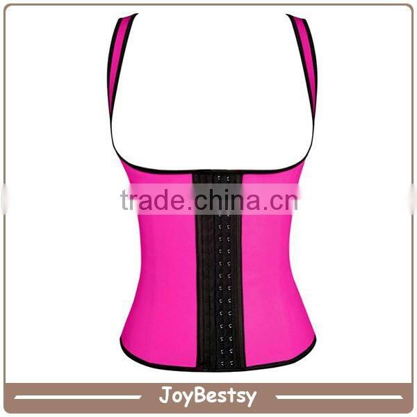 Instyle pink color 3 layers slimming corset waist shaper