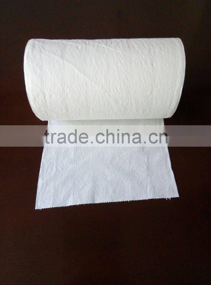 High water and oil absorbency virgin wood kitchen paper towels