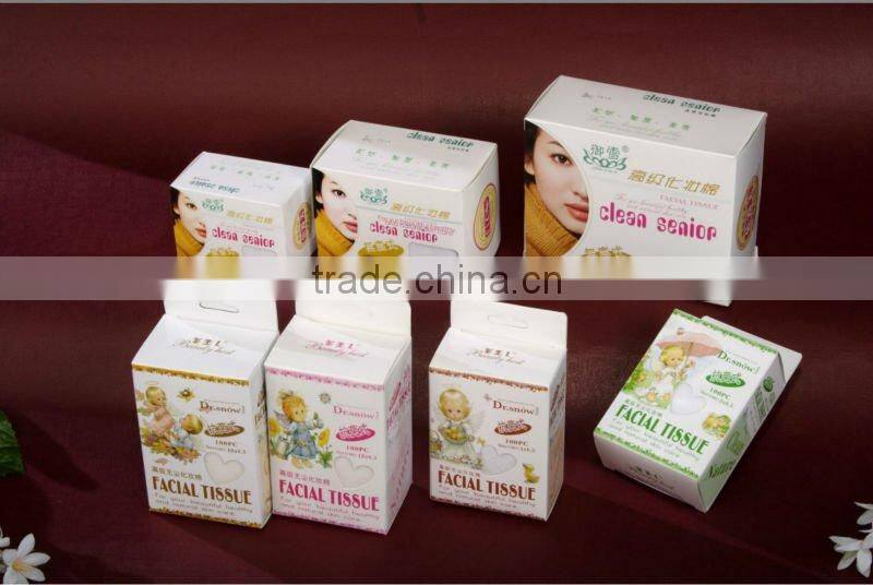 high quality soft facial tissue dr.snow cotton pads