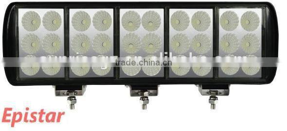 3W each LED,90W Three Row Epistar LED Work Light Bar,LED Mining Bar,for ATV SUVJEEP Offroad Car(SR-TUE3-90A,90W)Spot/Flood/Combo