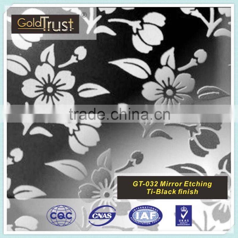 pvd color etching stainless steel sheets