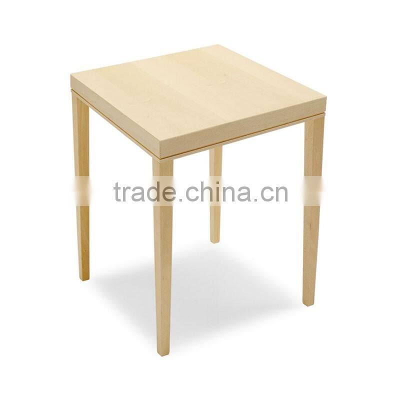 Square restaurant table and chairs 4 restaurant YT7023