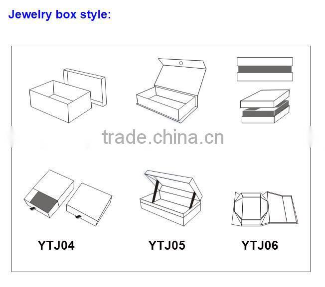 Custom Made Paper with classical button Cardboard Gift Box