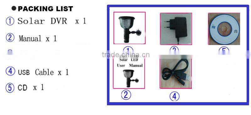 solar wall ight solar led garden light with hidden camera