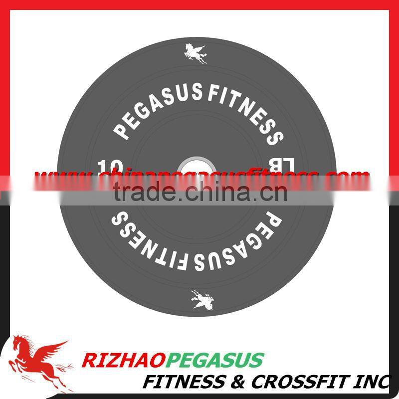 Bumper plates crossfit training,rubber bumper plate