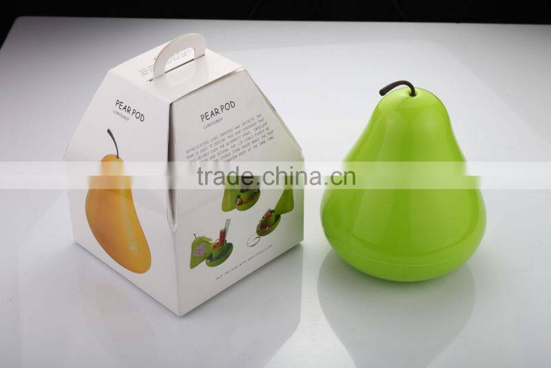 Multifunctional Storage Box Pear Pod Container Home