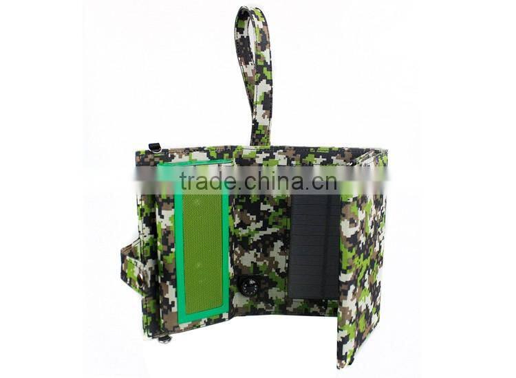 Portable Solar mobile charger with Bluetooth speaker