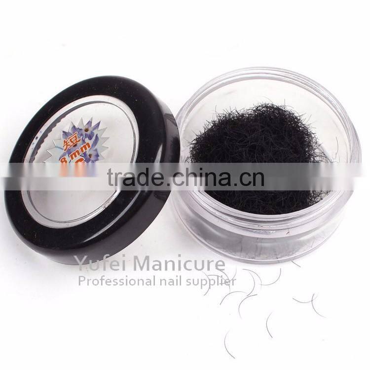 Good quality eyelash extention box synthetic hair false eyelash