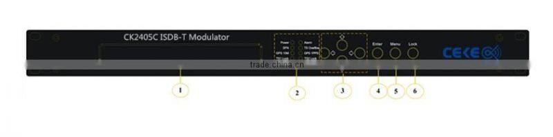 Professional ISDB-T Modulator