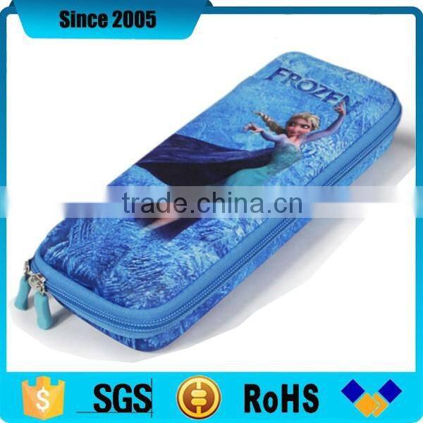 2016 OEM ODM 3D printing eva cool pencil carrying case