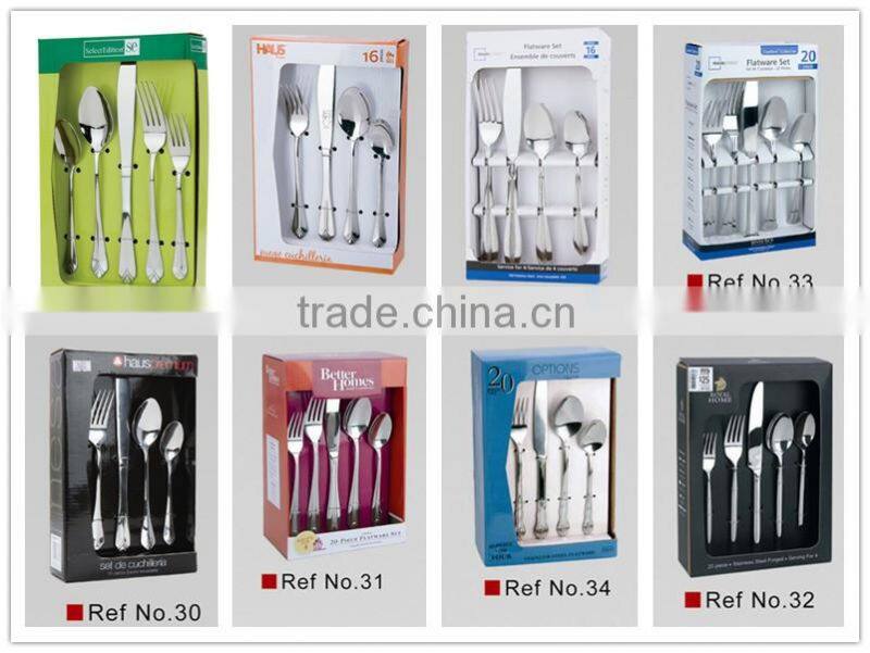 names of cutlery set items