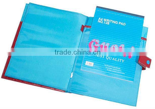 New stylish A4/A5 Slick coated canvas folder