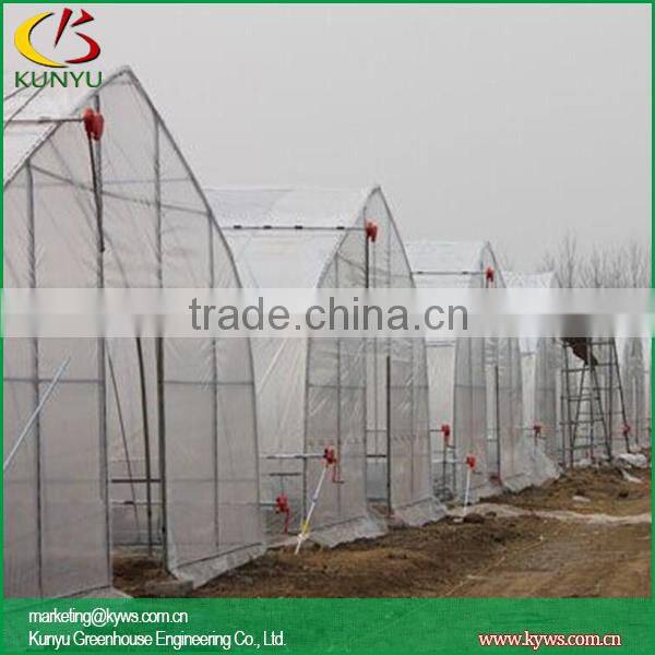 Sawtooth type tunnel greenhouse commercial greenhouse modern greenhouse