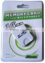 Game Memory card for WII console 8MB